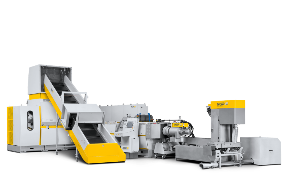 The power package for plastic waste of all shapes and sizes X:GRAN Post Industrial Recycling Machines - NGR